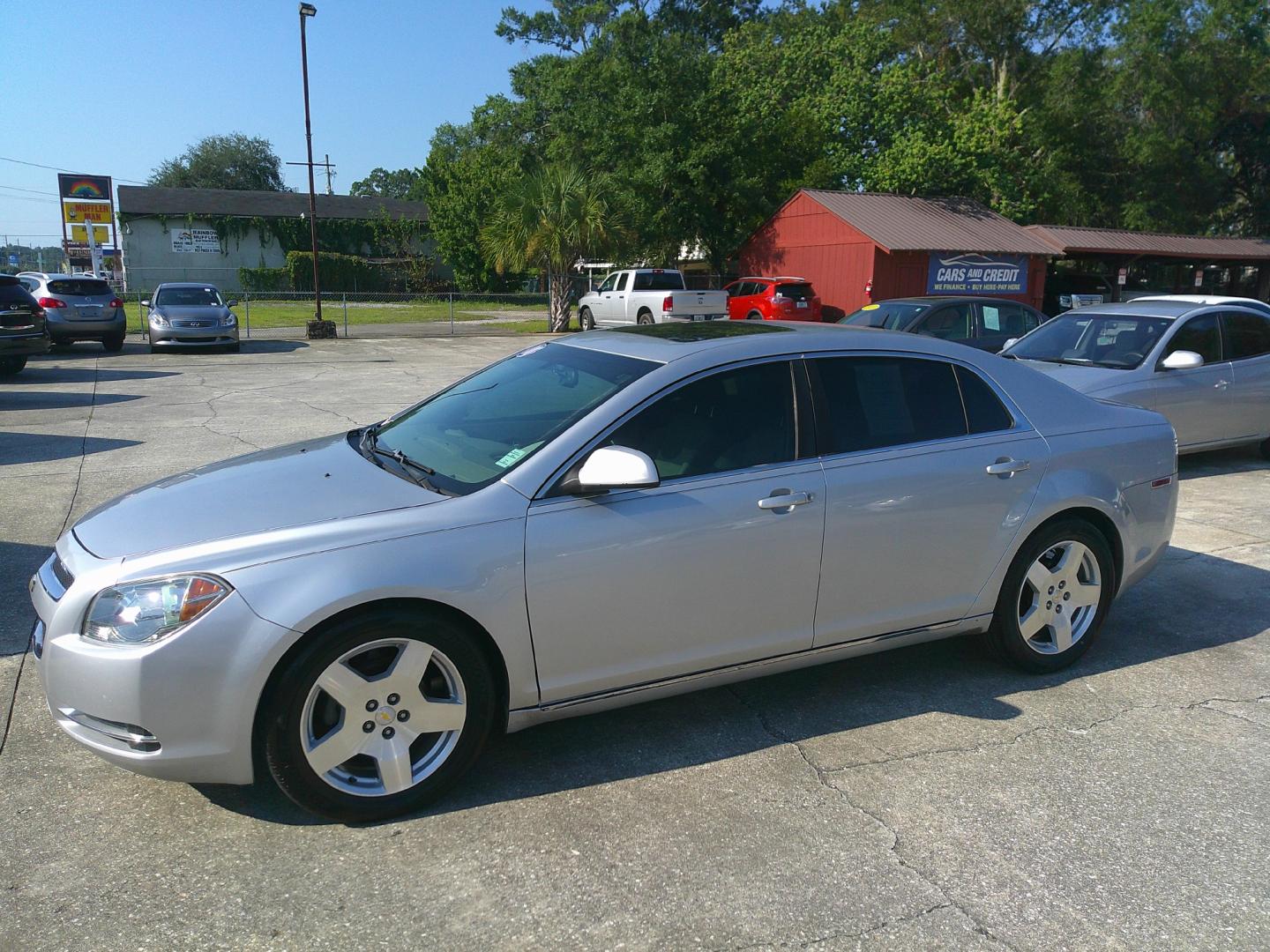 2010 SILVER CHEVROLET MALIBU 2LT (1G1ZD5E74AF) , located at 1200 Cassat Avenue, Jacksonville, FL, 32205, (904) 695-1885, 30.302404, -81.731033 - Photo#1